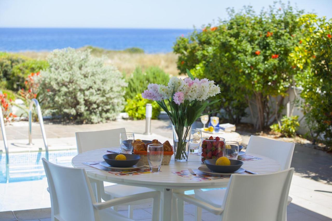 Protaras Seafront Villa Melissa מראה חיצוני תמונה