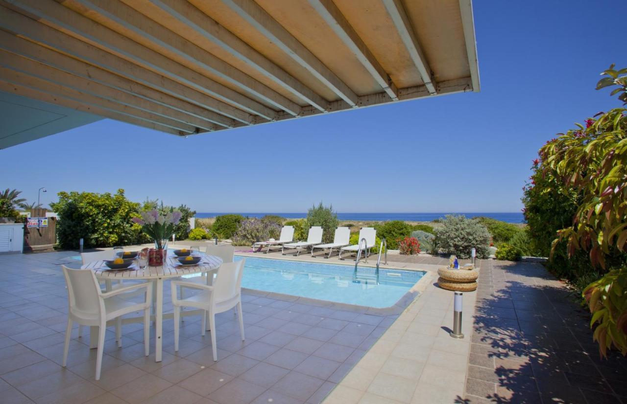 Protaras Seafront Villa Melissa מראה חיצוני תמונה