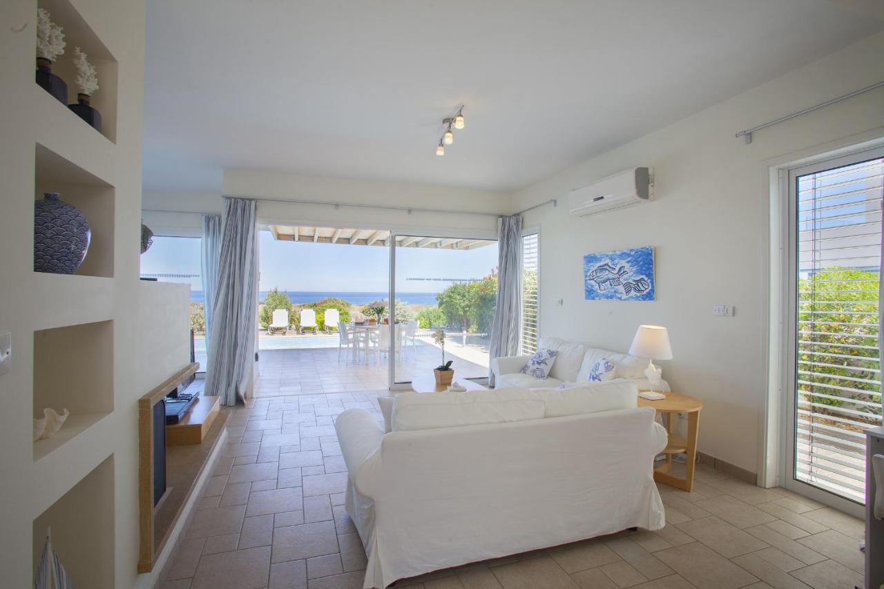 Protaras Seafront Villa Melissa מראה חיצוני תמונה